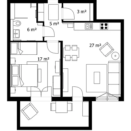 Apartment Strandzeit Loddin